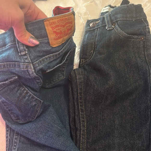 Bundle Lot Boys Winter Pants Jeans Khaki’s Levi’s Children’s Place,Cat and Jack - Picture 6 of 8